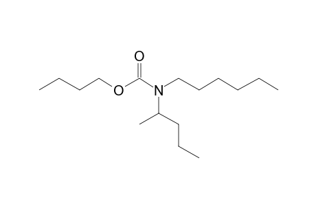 Carbonic acid, monoamide, N-(2-pentyl)-N-hexyl-, butyl ester