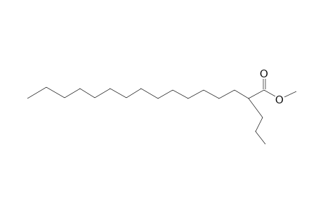 Hexadecanoic acid, 2-propyl-, methyl ester