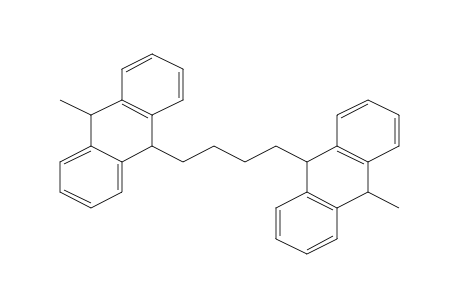 9-Methyl-10-[4-(10-methyl-9,10-dihydro-9-anthracenyl)butyl]-9,10-dihydroanthracene