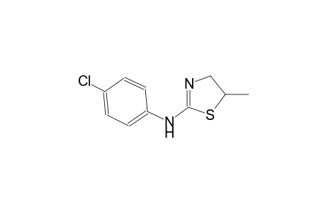 4-Chloro-N-[(2E)-5-methyl-1,3-thiazolidin-2-ylidene]aniline