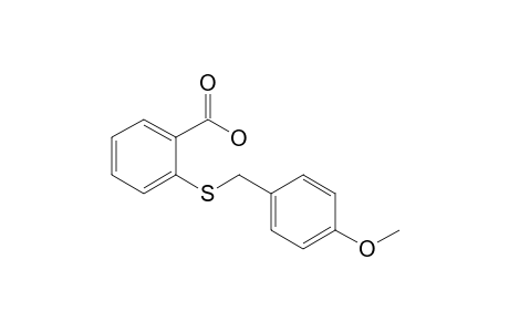 2-(4-Methoxybenzylthio)benzoic acid