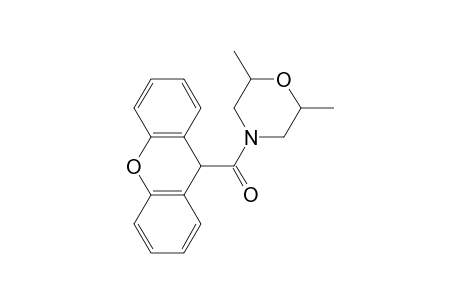 2,6-dimethyl-4-(9H-xanthen-9-ylcarbonyl)morpholine