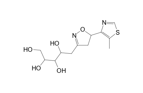 3-(2'-DEOXY-D-GLUCO-PENTITOL-1-YL)-5-(5-(4-METHYLTHIAZOLE))-2-ISOXAZOLE