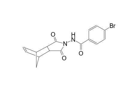 4-bromo-N-(3,5-dioxo-4-azatricyclo[5.2.1.0~2,6~]dec-8-en-4-yl)benzamide