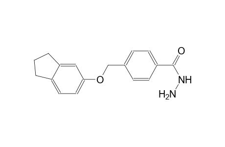 4-[(2,3-dihydro-1H-inden-5-yloxy)methyl]benzohydrazide