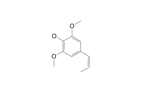 (Z)-2,6-dimethoxy-4-(prop-1-enyl)phenol