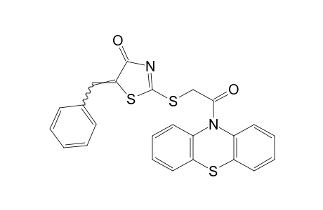 5-benzylidene-2-{[(phenothiazin-10-ylcarbonyl)methyl]thio}-2-thiazolin-4-one