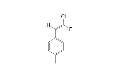 (E)-1-(PARA-METHYLPHENYL)-2-CHLORO-2-FLUOROETHENE