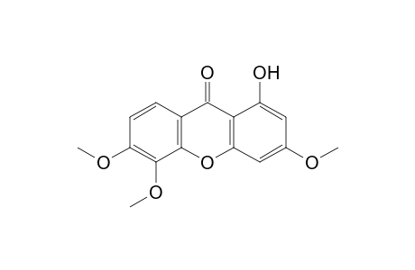 9H-Xanthen-9-one, 1-hydroxy-3,5,6-trimethoxy-