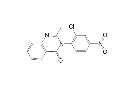 3-(2-Chloro-4-nitro-phenyl)-2-methyl-3H-quinazolin-4-one