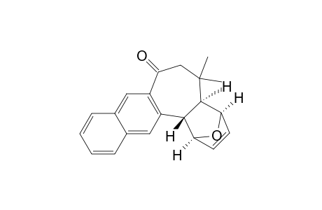 1,4-Epoxy-7H-benzo[3,4]cyclohepta[1,2-b]naphthalen-7-one, 1,4,4a,5,6,13b-hexahydro-5,5-dimethyl-, (1.alpha.,4.alpha.,4a.alpha.,13b.beta.)-