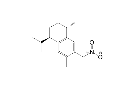 rac-(1R,4S)-1-iso-Propyl-4,7-dimethyl-6-(nitromethyl)-1,2,3,4-tetrahydronaphthalene