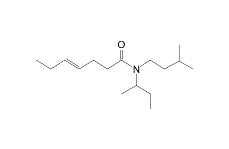 Hept-4-enoylamide, N-(2-butyl)-N-(3-methylbutyl)-