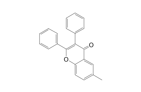 6-Methyl-2,3-diphenyl-4H-chromen-4-one