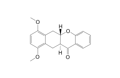 (trans)-2,5-Dimethoxybenzo[b]-(1,6,6a,12a-tetrahydro)xanthone