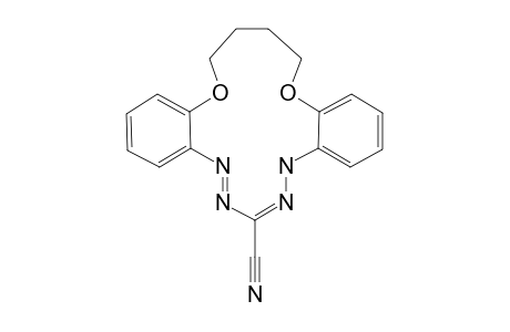 5H-15,16,17,18-Tetrahydrodibenzo[b,i][1,14,4,5,7,8]dioxatetraazacyclopentadecine-7-carbonitrile