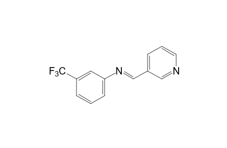 N-[(3-pyridyl)methylene]-α,α,α-trifluoro-m-toluidide