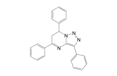 6,7-DIHYDRO-3,5,7-TRIPHENYL-(1,2,3)-TRIAZOLO-[1,5-A]-PYRIMIDINE