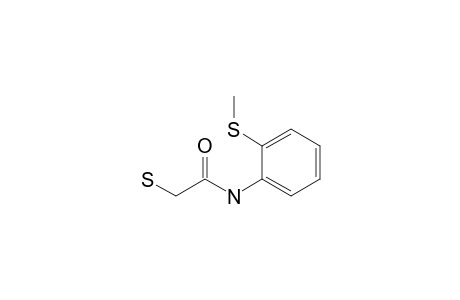 2-Mercapto-N-[2-(methylthio)phenyl]ethanamide