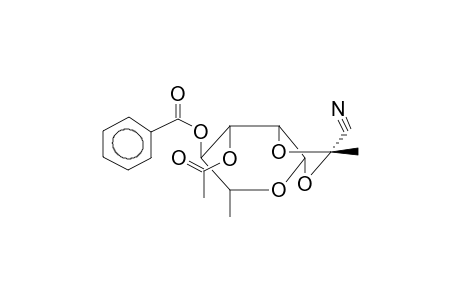 3-O-ACETYL-4-O-BENZOYL-1,2-O-[1-(EXO-CYANO)ETHYLIDENE]-BETA-D-RHAMNOPYRANOSE