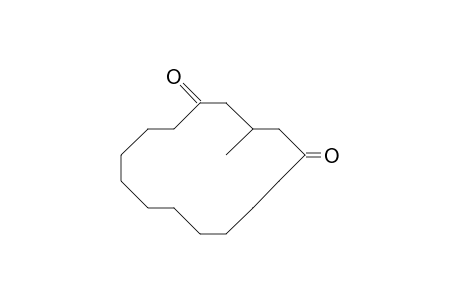 3-Methyl-cyclopentadecane-1,5-dione