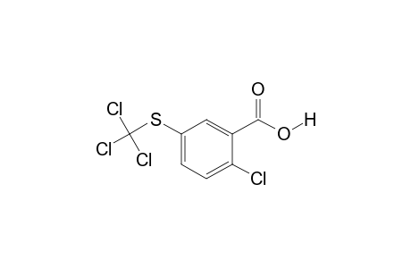 2-chloro-5-[(trichloromethyl)thio]benzoic acid