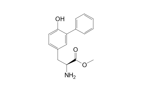 (S)-Methyl 2-amino-3-(6-hydroxybiphenyl-3-yl)propanoate