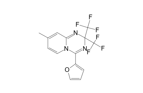 4-Furan-2-yl-8-methyl-2,2-bis-trifluoromethyl-2H-pyrido[1,2-a][1,3,5]triazine