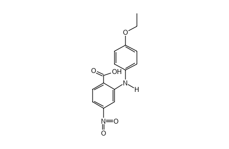 N-(p-ethoxyphenyl)-4-nitroanthranilic acid