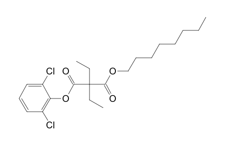 Diethylmalonic acid, 2,6-dichlorophenyl octyl ester