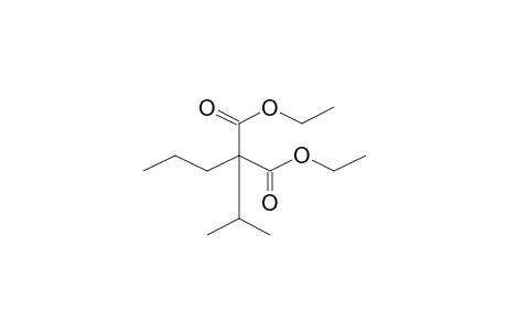 Propanedioic acid, (1-methylethyl)propyl-, diethyl ester