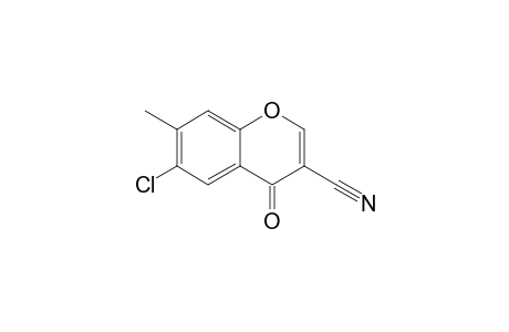 6-Chloro-3-cyano-7-methylchromone