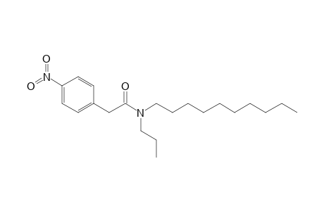 Acetamide, 2-(4-nitrophenyl)-N-propyl-N-decyl-