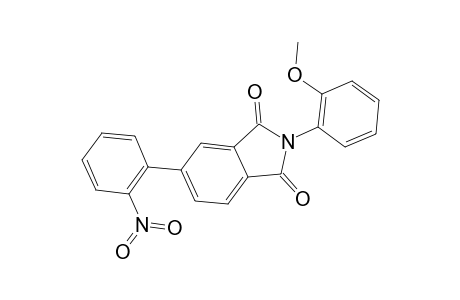 2-(2-Methoxyphenyl)-5-(2-nitrophenyl)-1H-isoindole-1,3(2H)-dione