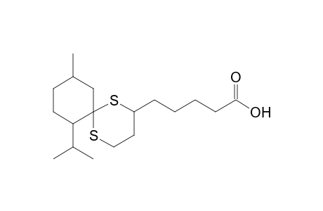 5-(7-Isopropyl-10-methyl-1,5-dithia-spiro[5.5]undec-2-yl)-pentanoic acid