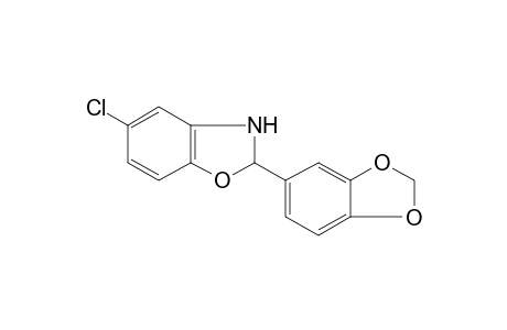 5-chloro-2-[3,4- (methylenedioxy)phenyl]benzoxazoline