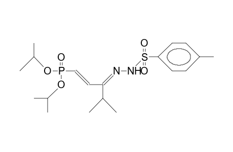 ANTI-4-METHYL-3-[2-[(4-METHYLPHENYL)-SULFONYL]-HYDRAZONO]-1-PENTENYL-PHOSPHONSAEUREDIISOPROPYLESTER