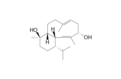 (1S,2S,3Z,5S,7E,11R,12R)-2,11-Cyclocembra-3,17-dien-5,12-diol