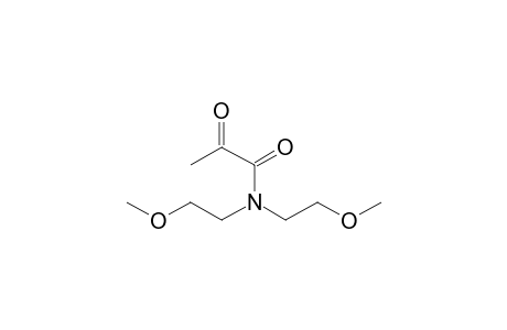 2-keto-N,N-bis(2-methoxyethyl)propionamide