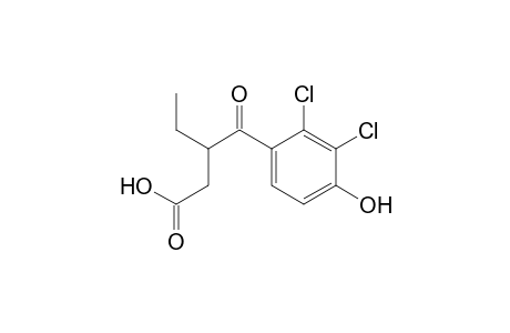 3-[2',3'-Dichloro-4'-(hydroxybenzoyl]valerianic acid