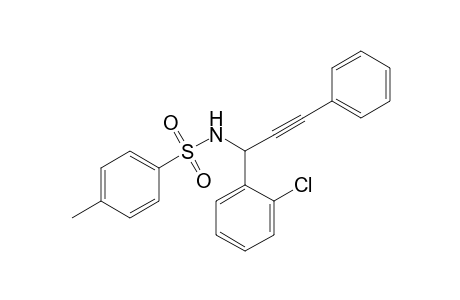 1-(2-Chlorophenyl)-N-tosyl-3-phenylpropargylamine