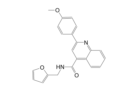 N-(2-furylmethyl)-2-(4-methoxyphenyl)-4-quinolinecarboxamide