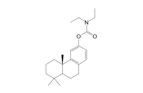 12-N,N-diethylcarbamoyloxypodocarpa-8,11,13-triene