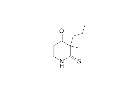 2,3-dihydro-3-methyl-3-propyl-2-thioxo-4(1H)-pyridone