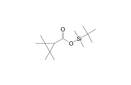 Cyclopropanecarboxylic acid, 2,2,3,3-tetramethyl-, tbdms derivative