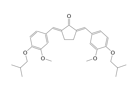 (2E,5E)-2,5-bis(4-isobutoxy-3-methoxybenzylidene)cyclopentanone