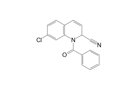 1-benzoyl-7-chloro-1,2-dihydroquinaldonitrile
