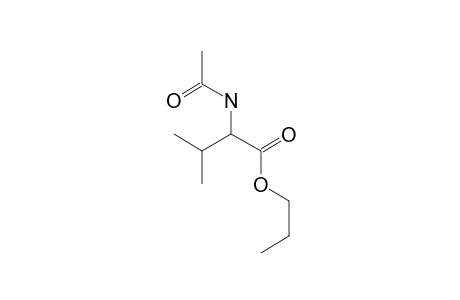 N-Acetyl-dl-valine, N-propyl ester