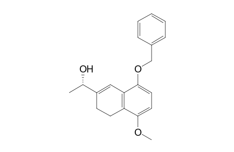 (-)-(1'S)-5-BENZYLOXY-3-(1'-HYDROXYETHYL)-8-METHOXY-1,2-DIHYDRONAPHTHALENE