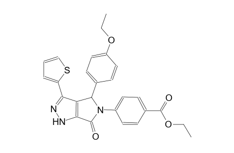 benzoic acid, 4-(4-(4-ethoxyphenyl)-4,6-dihydro-6-oxo-3-(2-thienyl)pyrrolo[3,4-c]pyrazol-5(1H)-yl)-, ethyl ester